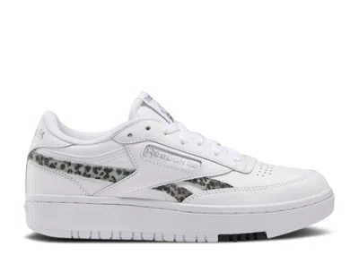 Reebok Wmns Club C Double 'cheetah Print' In White