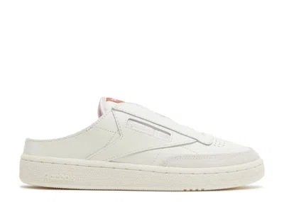 Reebok Wmns Club C Laceless Mule 'chalk' In White