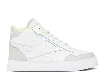 Reebok Wmns Court Advance Bold High 'white Citron Glow'