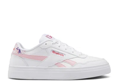 Reebok Wmns Court Advance Bold 'white Pink Glow'