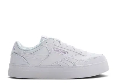 Reebok Wmns Court Advance Bold 'white Purple Oasis'