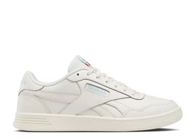 Reebok Wmns Court Advance 'chalk Blue Peak' In White