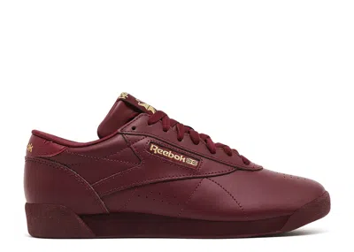 Reebok Wmns Freestyle Low 'merlot' In Red