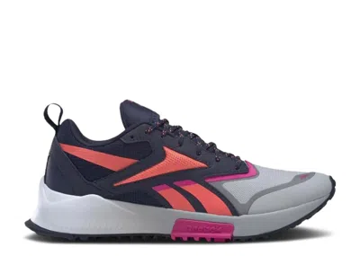 Reebok Wmns Lavante Trail 2 'pure Grey Navy Proud Pink' In Gray
