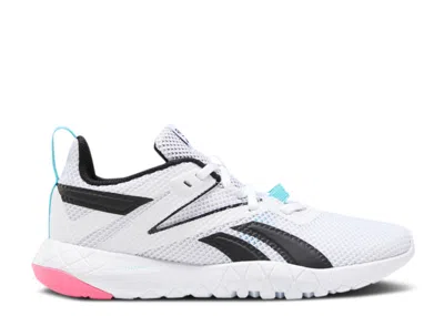 Reebok Wmns Mega Flexagon 'white Neon Blue'