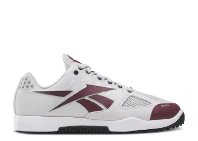 Reebok Wmns Nano 2.0 'cold Grey Maroon' In Gray