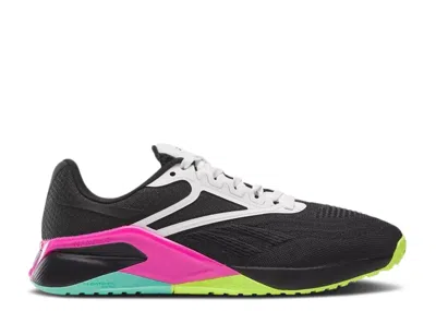 Reebok Wmns Nano X2 'black Laser Lime Pink'