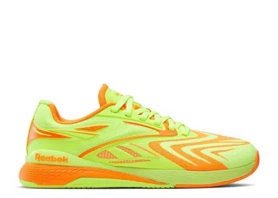 Reebok Wmns Nano X5 Edge 'digital Lime Atomic Tangerine' In Yellow
