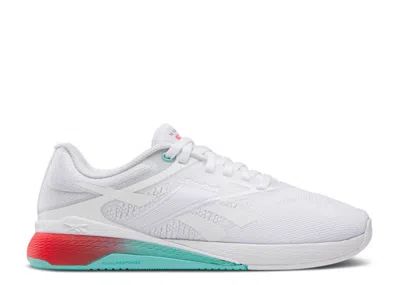 Reebok Wmns Nano X5 'white Aqua Energy Red'