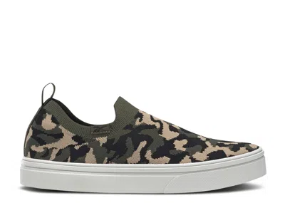 Reebok Wmns Onlux Slip-on 'camo' In Green