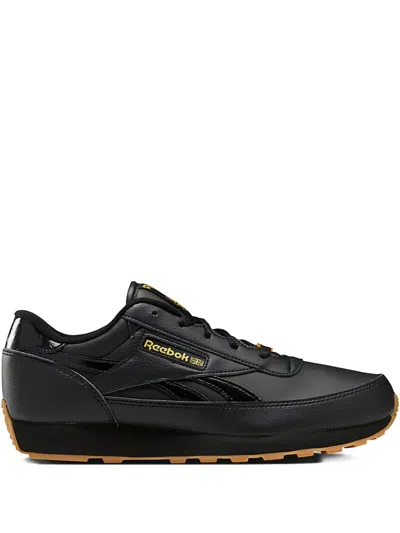 Reebok Renaissance Leather Sneakers In Black