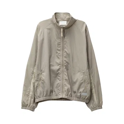 Pre-owned Reebok Ripstop Track Jacket 'beige/ivory' | Tan | Men's Size S In Brown