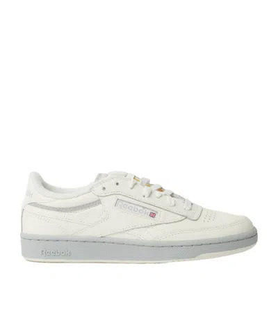 Reebok Round Head Low Upper Board Shoes In White
