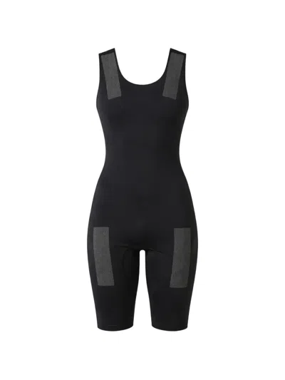 Reebok Round-neck Bodysuit In Black