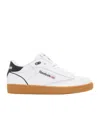 Reebok Round Toe Low-top Casual Shoes In White