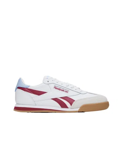 Reebok Round Toe Low-top Sneakers In White