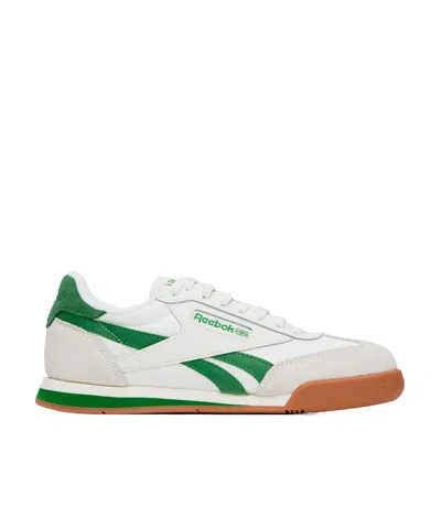Reebok Round Toe Low-top Sneakers In White