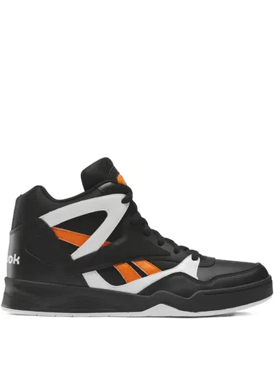 Reebok Royal Bb4500 Hi 2 "smash Orange" Sneakers In Black