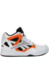 Reebok Royal Bb4590 High 2 "white/smash Orange" Sneakers In Animal Print