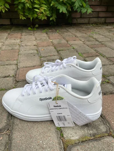 Pre-owned Reebok Royal Complete Cln Tennis Low-top Sneakers In White