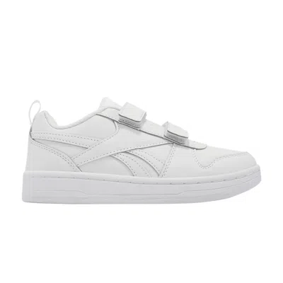 Pre-owned Reebok Royal Prime 2.0 2v J 'triple White' | Kid's Size 12