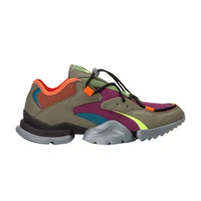 Pre-owned Reebok Run.r 96 Tr 'modern Olive Orange Lime' In Green