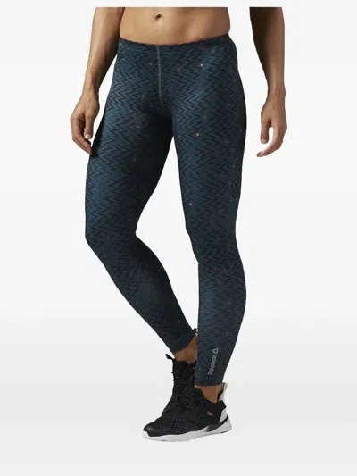 Reebok Running Essentials Leggings In Blue