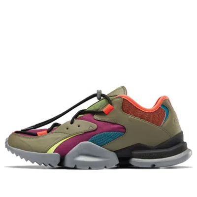 Reebok Run.r 96 Tr 'modern Olive Orange Lime' In Blue