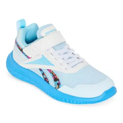Reebok Rush Runner 5 Little Kid Girls Running Shoes In Blue