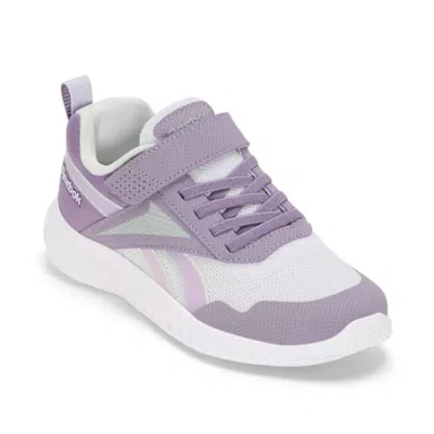 Reebok Rush Runner 5 Little Kid Girls Running Shoes In Purple