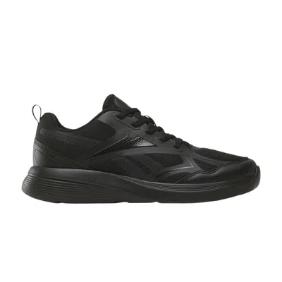 Pre-owned Reebok Rush Runner 6.0 Big Kid 'triple Black' | Kid's Size 6