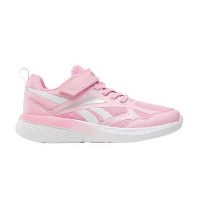 Pre-owned Reebok Rush Runner 6.0 Elastic Lace Top Strap Little Kid 'expressive Pink' | Kid's Size 3