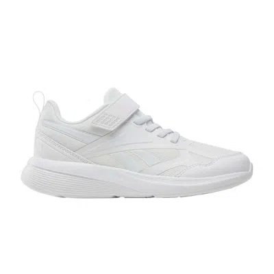 Pre-owned Reebok Rush Runner 6.0 Elastic Lace Top Strap Little Kid 'triple White' | Kid's Size 11