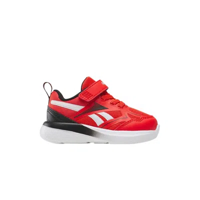 Pre-owned Reebok Rush Runner 6.0 Lace Top Strap Toddler 'rival Red' | Infant Size 8.5