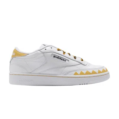 Pre-owned Reebok Sanrio X Club C 85 'gudetama' In White