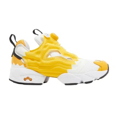Pre-owned Reebok Sanrio X Instapump Fury 'gudetama' In Yellow