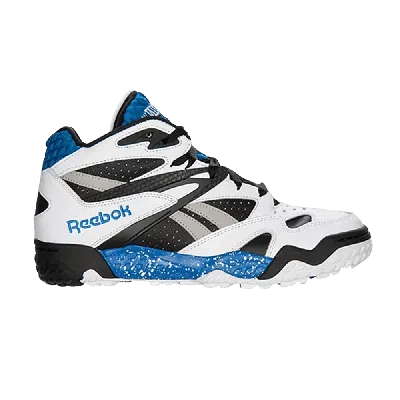 Pre-owned Reebok Scrimmage Mid 'black White Blue' In Multi-color