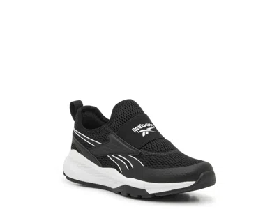 Reebok Shadow Flux Slipon Sneaker Kids' In Black/blue