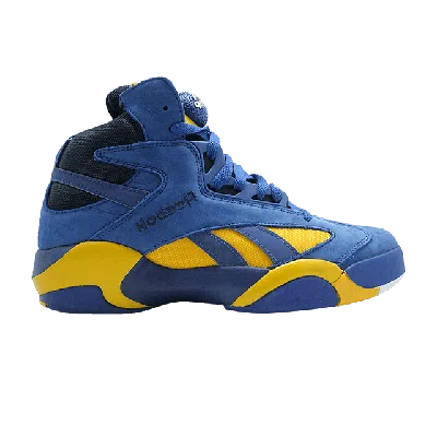 Pre-owned Reebok Shaq Attaq 'packer Shoes' In Blue