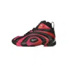 Reebok Shaqnosis   Mens Lace Up High Top Basketball Shoes In Semi Pursuit Pink/flash Red/black