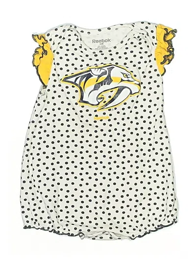 Pre-owned Reebok Kids' Short Sleeve Outfit In Yellow