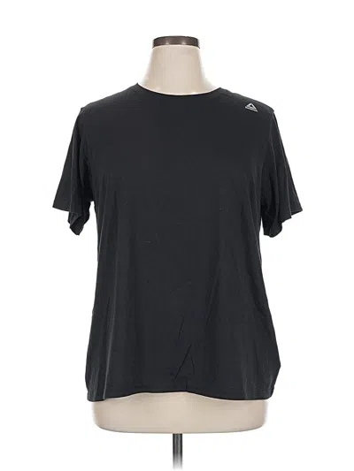 Pre-owned Reebok Short Sleeve T-shirt In Black