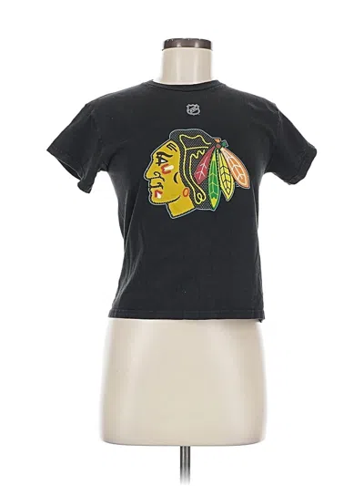 Pre-owned Reebok Short Sleeve T-shirt In Black