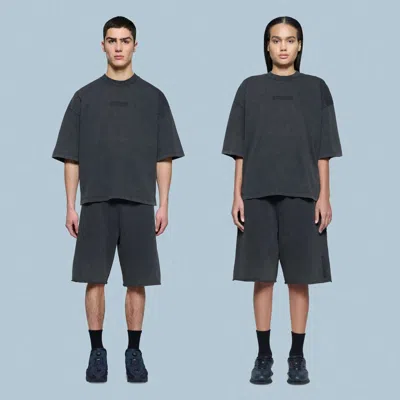 Reebok Short Sleeve T-shirt In Gray