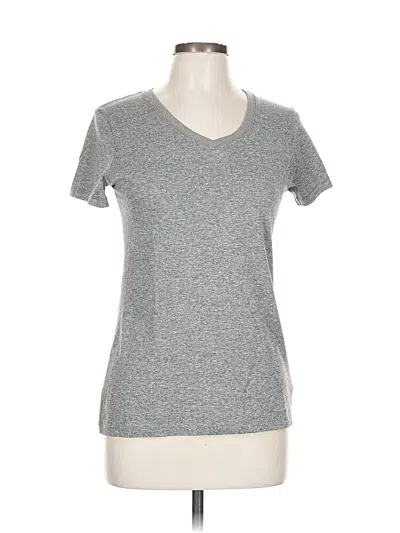 Pre-owned Reebok Short Sleeve T-shirt In Gray