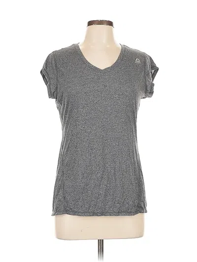 Pre-owned Reebok Short Sleeve T-shirt In Gray