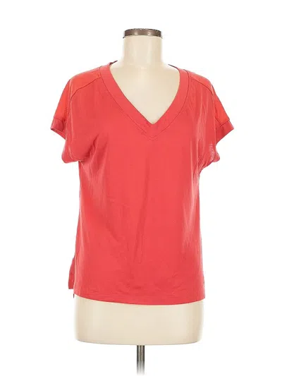 Pre-owned Reebok Short Sleeve T-shirt In Red