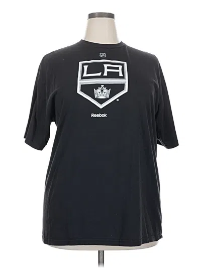 Pre-owned Reebok Short Sleeve T-shirt In Black