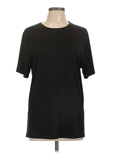 Pre-owned Reebok Short Sleeve T-shirt In Black