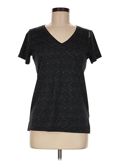 Pre-owned Reebok Short Sleeve T-shirt In Black